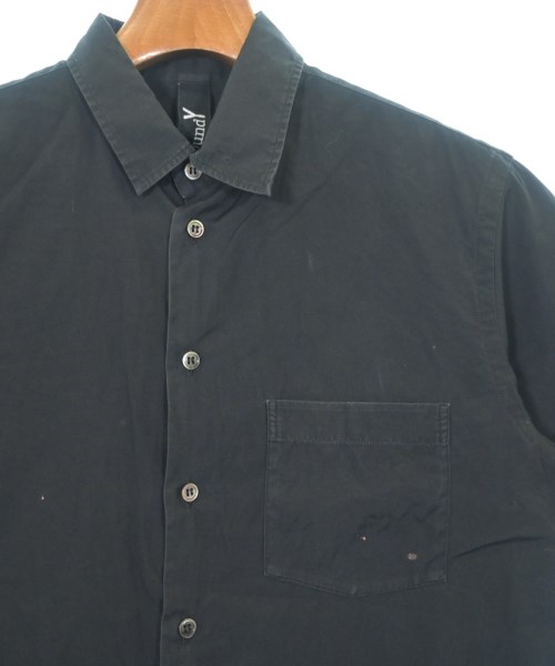 Ground Y（グラウンド　ワイ）カジュアルシャツ 黒 サイズ:3(M位) メンズ/2200672652189