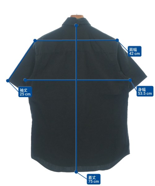 Ground Y（グラウンド　ワイ）カジュアルシャツ 黒 サイズ:3(M位) メンズ/2200672652189