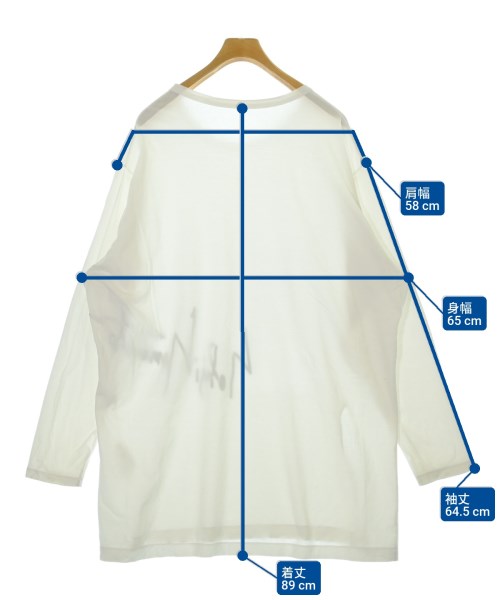 Ground Y（グラウンド　ワイ）Tシャツ・カットソー 白 サイズ:3(M位) メンズ/2200673453020