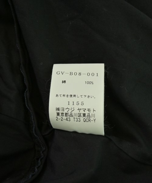 Ground Y（グラウンド　ワイ）カジュアルシャツ 黒 サイズ:3(M位) メンズ/2200675719148