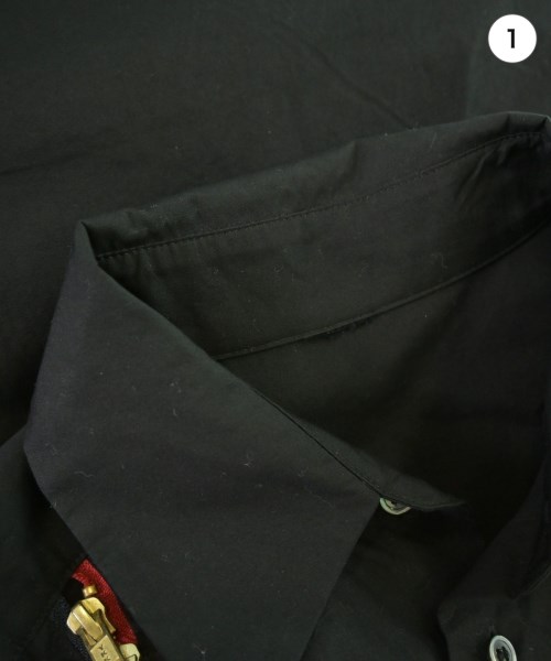 Ground Y（グラウンド　ワイ）カジュアルシャツ 黒 サイズ:3(M位) メンズ/2200675719148