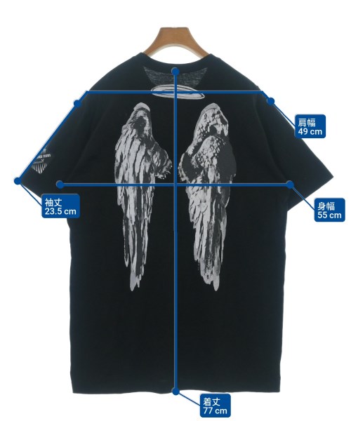 Ground Y（グラウンド　ワイ）Tシャツ・カットソー 黒 サイズ:3(M位) メンズ/2200676930030