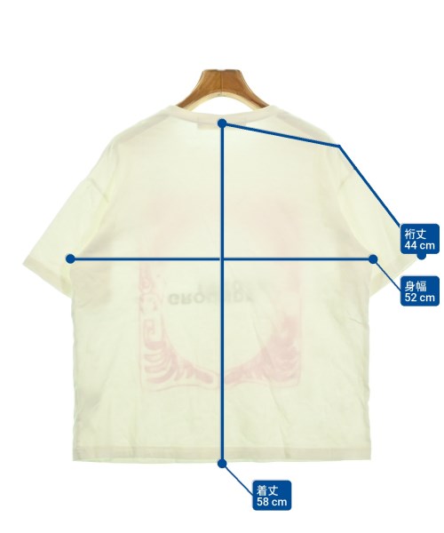 Ground Y（グラウンド　ワイ）Tシャツ・カットソー 白 サイズ:1(XS位) レディース/2200678371046