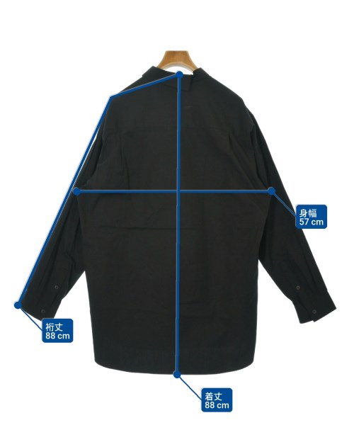 Ground Y（グラウンド　ワイ）カジュアルシャツ 黒 サイズ:3(M位) メンズ/2200679587200