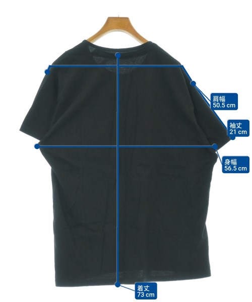Ground Y（グラウンド　ワイ）Tシャツ・カットソー 黒 サイズ:3(M位) メンズ/2200694438136
