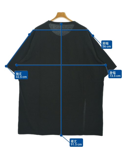 Ground Y（グラウンド　ワイ）Tシャツ・カットソー 黒 サイズ:3(M位) メンズ/2200694706068