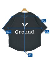 Ground Y（グラウンド　ワイ）カジュアルシャツ 黒 サイズ:XL メンズ/2200699405010