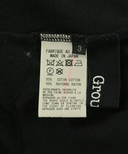 Ground Y（グラウンド　ワイ）Tシャツ・カットソー 黒 サイズ:3(M位) メンズ/2200701497033