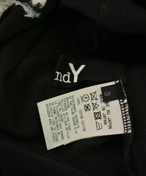 Ground Y（グラウンド　ワイ）Tシャツ・カットソー 黒 サイズ:3(M位) メンズ/2200654888223