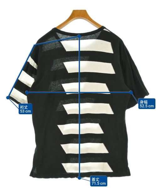 Ground Y（グラウンド　ワイ）Tシャツ・カットソー 黒 サイズ:3(M位) メンズ/2200654888223