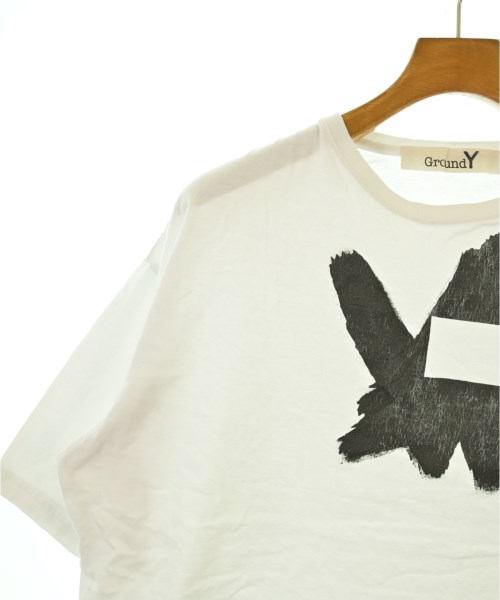 Ground Y（グラウンド　ワイ）Tシャツ・カットソー 白 サイズ:4(L位) メンズ/2200656399116