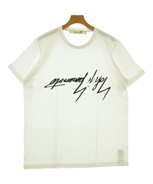 Ground Y(グラウンド　ワイ)Tシャツ・カットソー 白 サイズ:3(M位)/2200655212102