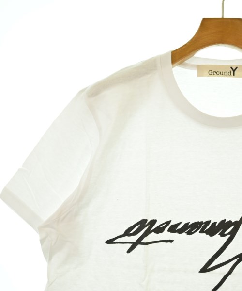 Ground Y（グラウンド　ワイ）Tシャツ・カットソー 白 サイズ:3(M位) メンズ/2200655212119