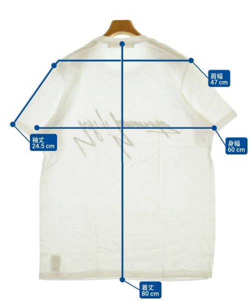 Ground Y（グラウンド　ワイ）Tシャツ・カットソー 白 サイズ:3(M位) メンズ/2200655212119