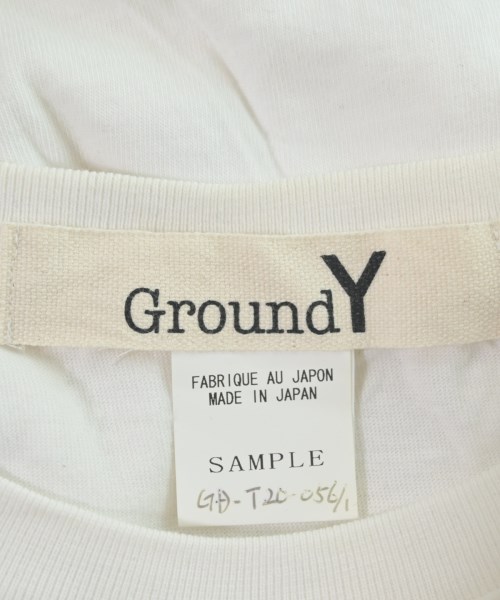 Ground Y（グラウンド　ワイ）Tシャツ・カットソー 白 サイズ:-(M位) レディース/2200655212126