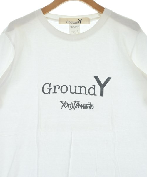 Ground Y（グラウンド　ワイ）Tシャツ・カットソー 白 サイズ:-(M位) レディース/2200655212126