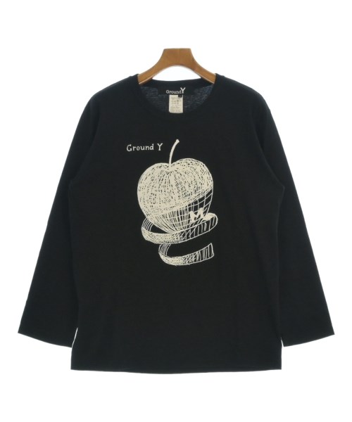 Ground Y(グラウンド　ワイ)Tシャツ・カットソー 黒 サイズ:3(M位)/2200658095092