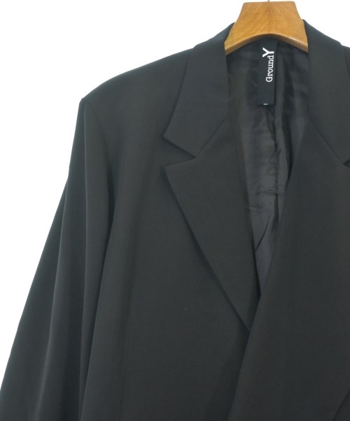 Ground Y（グラウンド　ワイ）ジャケット 黒 サイズ:4(L位) メンズ/2200661141021