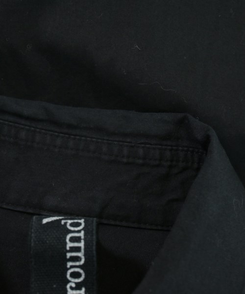 Ground Y（グラウンド　ワイ）カジュアルシャツ 黒 サイズ:1(XS位) メンズ/2200658313028