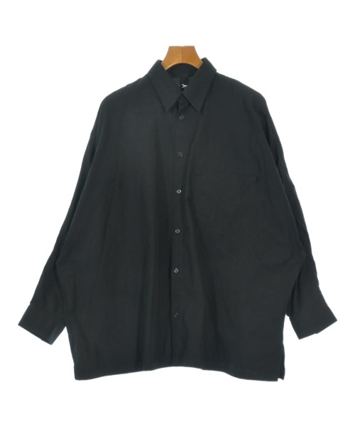 Ground Y(グラウンド　ワイ)カジュアルシャツ 黒 サイズ:1(XS位)/2200658313035