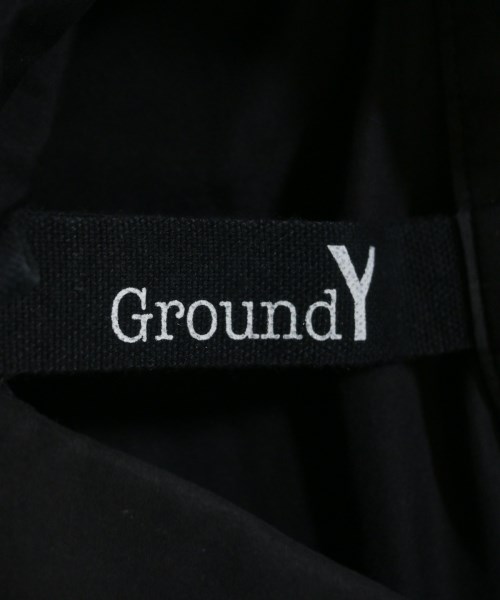 Ground Y（グラウンド　ワイ）カジュアルシャツ 黒 サイズ:1(XS位) メンズ/2200658313035
