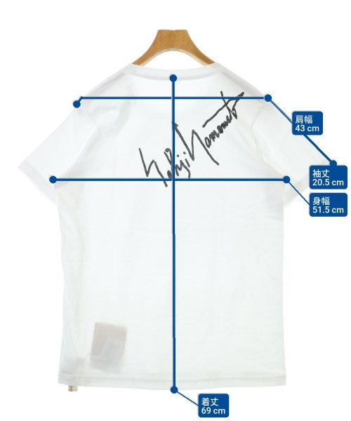 Ground Y（グラウンド　ワイ）Tシャツ・カットソー 白 サイズ:3(M位) メンズ/2200662005025