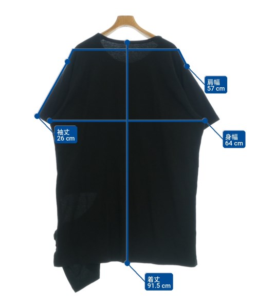 Ground Y（グラウンド　ワイ）Tシャツ・カットソー 黒 サイズ:3(M位) メンズ/2200714250021
