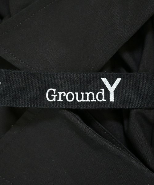 Ground Y（グラウンド　ワイ）カジュアルシャツ 黒 サイズ:1(XS位) メンズ/2200714250052