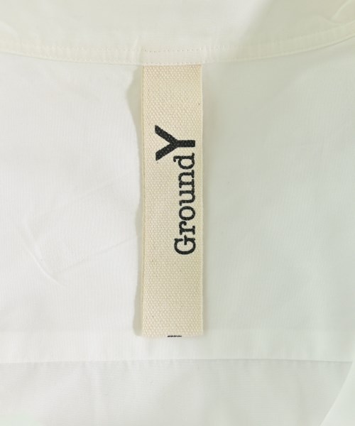 Ground Y（グラウンド　ワイ）カジュアルシャツ 白 サイズ:3(M位) メンズ/2200712862097