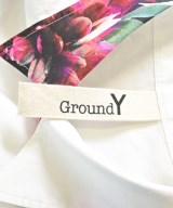 Ground Y（グラウンド　ワイ）カジュアルシャツ 白 サイズ:3(M位) メンズ/2200717770014