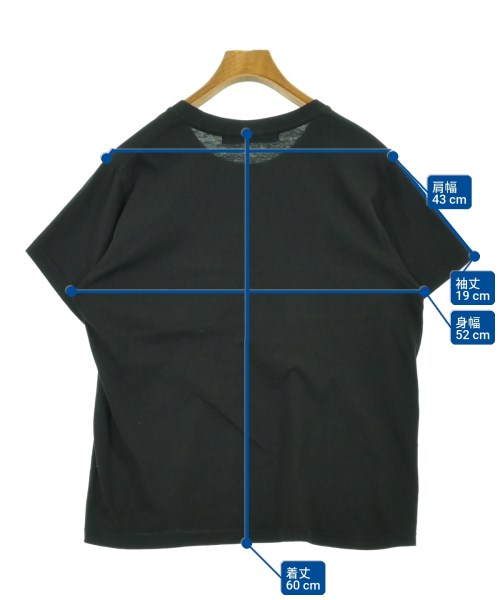 Ground Y（グラウンド　ワイ）Tシャツ・カットソー 黒 サイズ:3(M位) メンズ/2200719683039