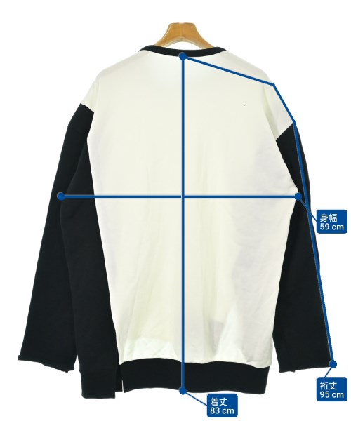 Ground Y（グラウンド　ワイ）スウェット 白 サイズ:3(M位) メンズ/2200635331069