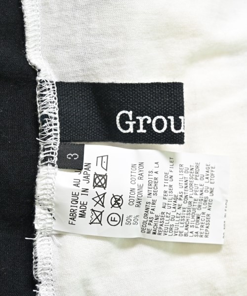 Ground Y（グラウンド　ワイ）Tシャツ・カットソー 黒 サイズ:3(M位) メンズ/2200635331106