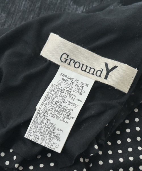 Ground Y（グラウンド　ワイ）ストール 黒 サイズ:- レディース/2200648961048