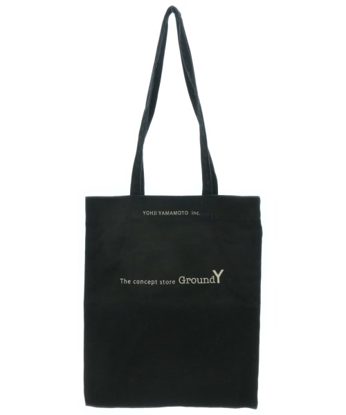 Ground Y(グラウンド　ワイ)トートバッグ 黒 サイズ:-/2200650130029