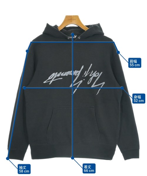 Ground Y（グラウンド　ワイ）パーカー 黒 サイズ:3(M位) メンズ/2200650426030