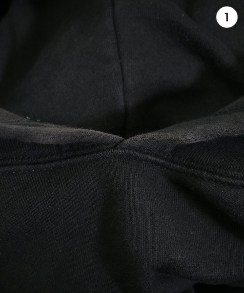 Ground Y（グラウンド　ワイ）パーカー 黒 サイズ:3(M位) メンズ/2200650426030