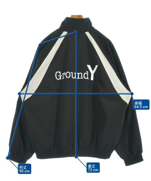 Ground Y（グラウンド　ワイ）ブルゾン 黒 サイズ:4(L位) メンズ/2200651302081