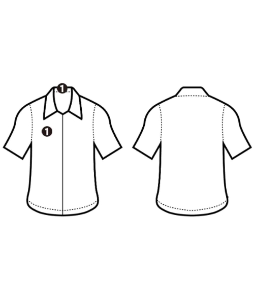 Ground Y（グラウンド　ワイ）カジュアルシャツ 黒 サイズ:3(M位) メンズ/2200651814102