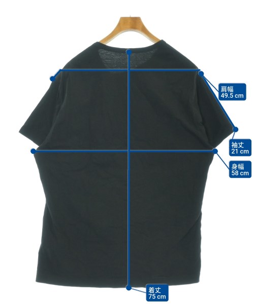 Ground Y（グラウンド　ワイ）Tシャツ・カットソー 黒 サイズ:3(M位) メンズ/2200644099110