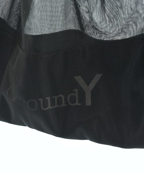 Ground Y（グラウンド　ワイ）トートバッグ 黒 サイズ:- レディース/2200654299050