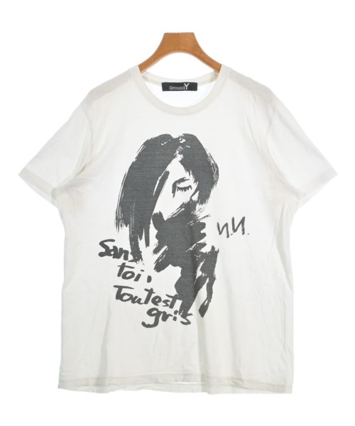 Ground Y(グラウンド　ワイ)Tシャツ・カットソー 白 サイズ:4(L位)/2200704924024