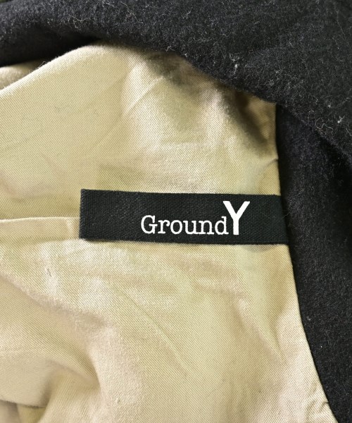 Ground Y（グラウンド　ワイ）ダッフルコート 黒 サイズ:1(XS位) メンズ/2200699928014