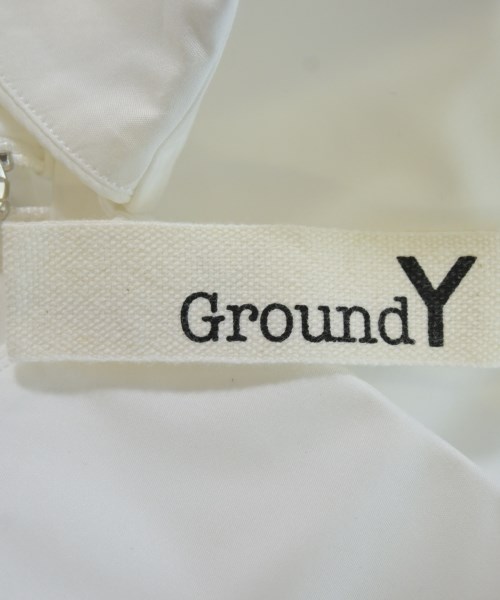 Ground Y（グラウンド　ワイ）カジュアルシャツ 白 サイズ:3(M位) メンズ/2200707871028