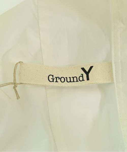 Ground Y（グラウンド　ワイ）カジュアルシャツ 白 サイズ:3(M位) メンズ/2200667758018