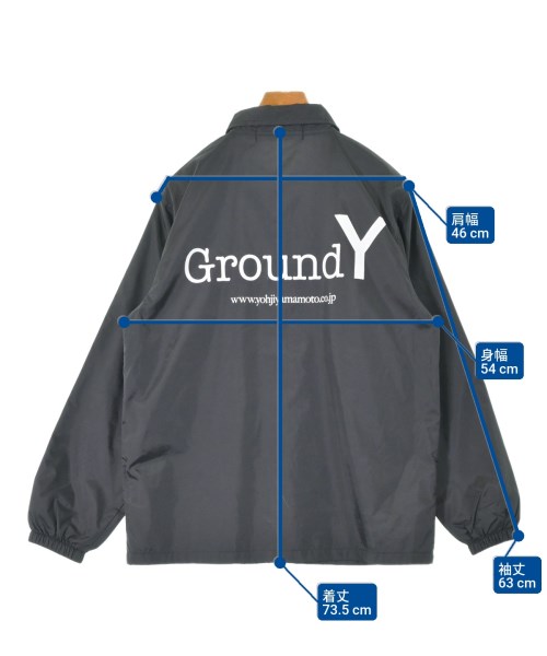 Ground Y（グラウンド　ワイ）ブルゾン 黒 サイズ:3(M位) メンズ/2200667970137