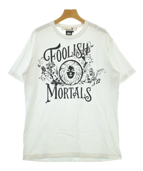 Ground Y(グラウンド　ワイ)Tシャツ・カットソー 白 サイズ:3(M位)/2200663932078