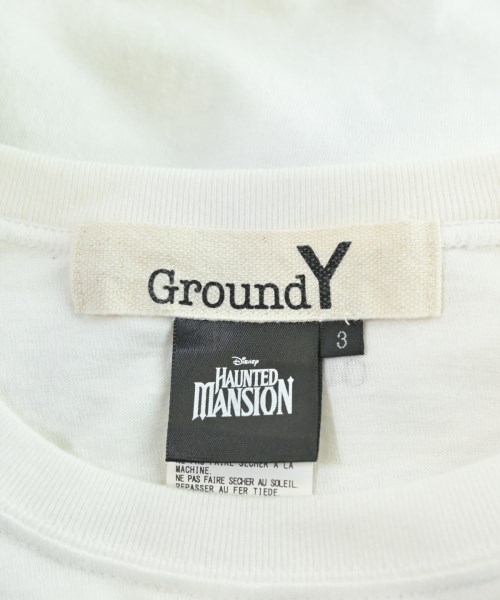 Ground Y（グラウンド　ワイ）Tシャツ・カットソー 白 サイズ:3(M位) レディース/2200663932078