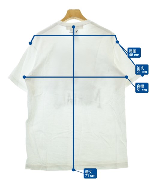 Ground Y（グラウンド　ワイ）Tシャツ・カットソー 白 サイズ:3(M位) レディース/2200663932078