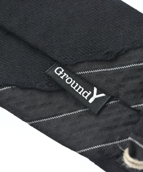 Ground Y（グラウンド　ワイ）ネクタイ 黒 サイズ:- メンズ/2200670815036
